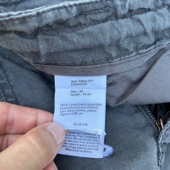 Part Two⎪Gray Linen Joggers - Picture 9 of 9